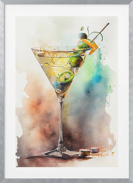 Drinks cocktail Framed Art Modern Wall Decor