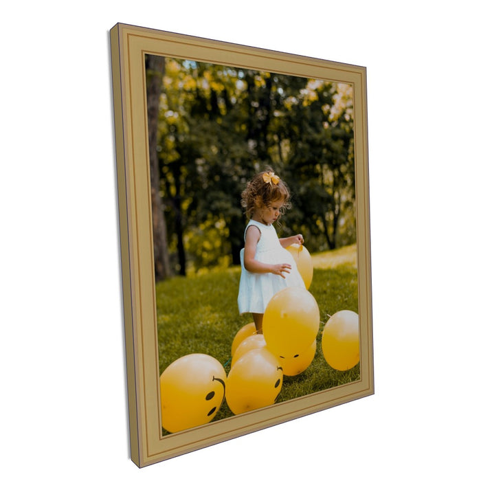 Metallic Gold Picture Frame Modern Industrial