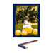 8x10 Blue Picture Frame Gallery Wall Hanging - 8x10 Memory Design Picture frames - New Jersey Frame shop custom framing