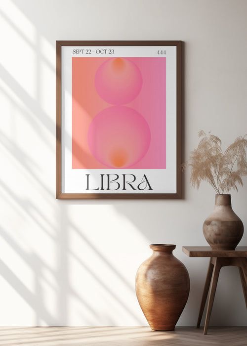 Libra Framed Art Modern Wall Decor