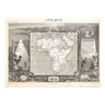 1847 Levasseur Map of Africa, framed antique map