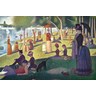 Sunday Afternoon on the Island of La Grande Jatte by Georges Seurat, framed print