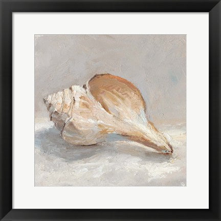 Impressionist Shell Study III by Ethan Harper, custom framed art print