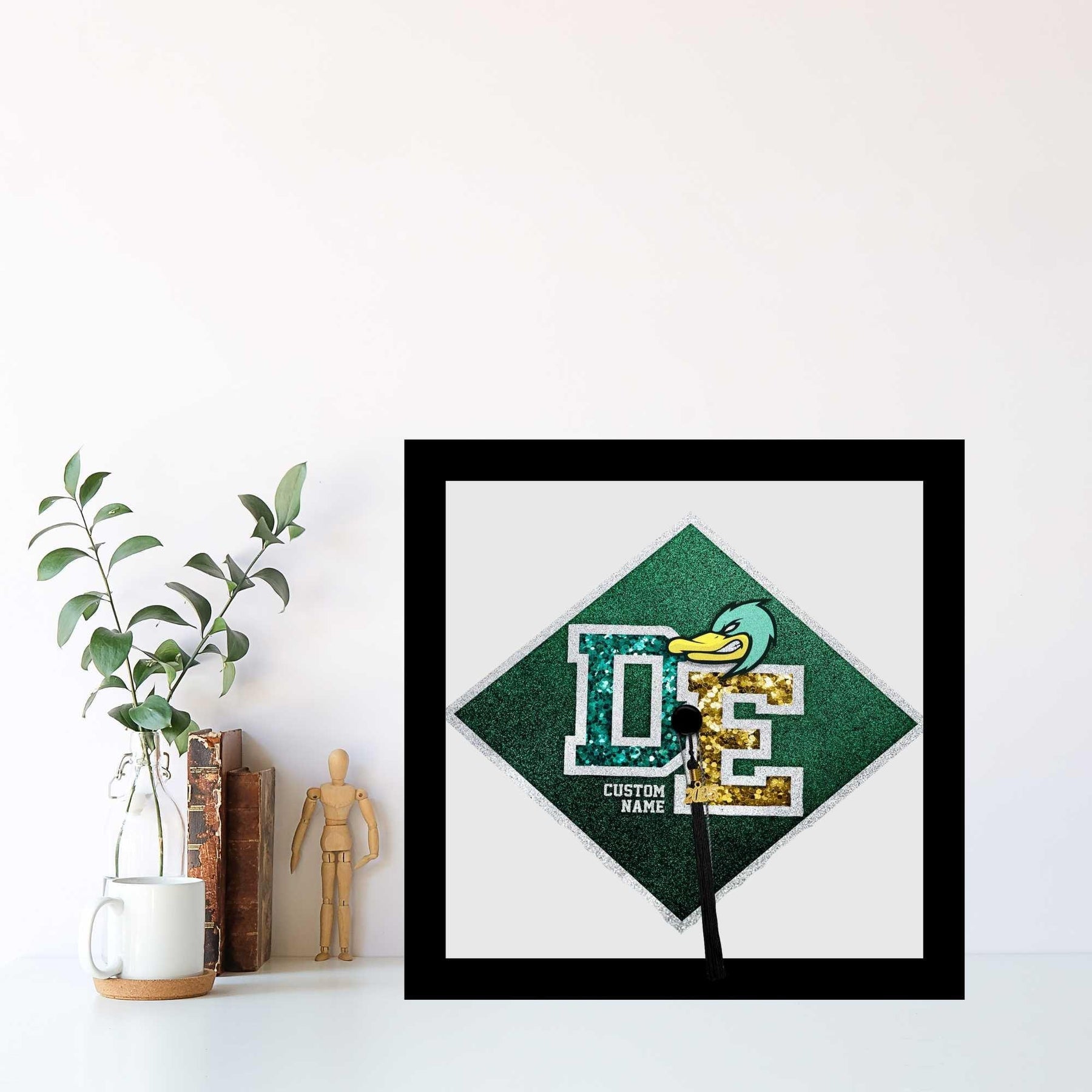 Graduation Cap Picture Frame Keepsake Cherish Custom Grad Cap