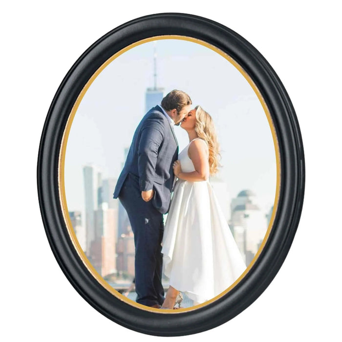 Black oval picture frame from Modern Memory Design