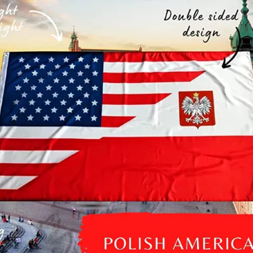 Best Polish American Gift for friend , parade or  neighbor Polski Prezent