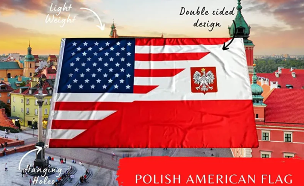 Best Polish American Gift for friend , parade or  neighbor Polski Prezent