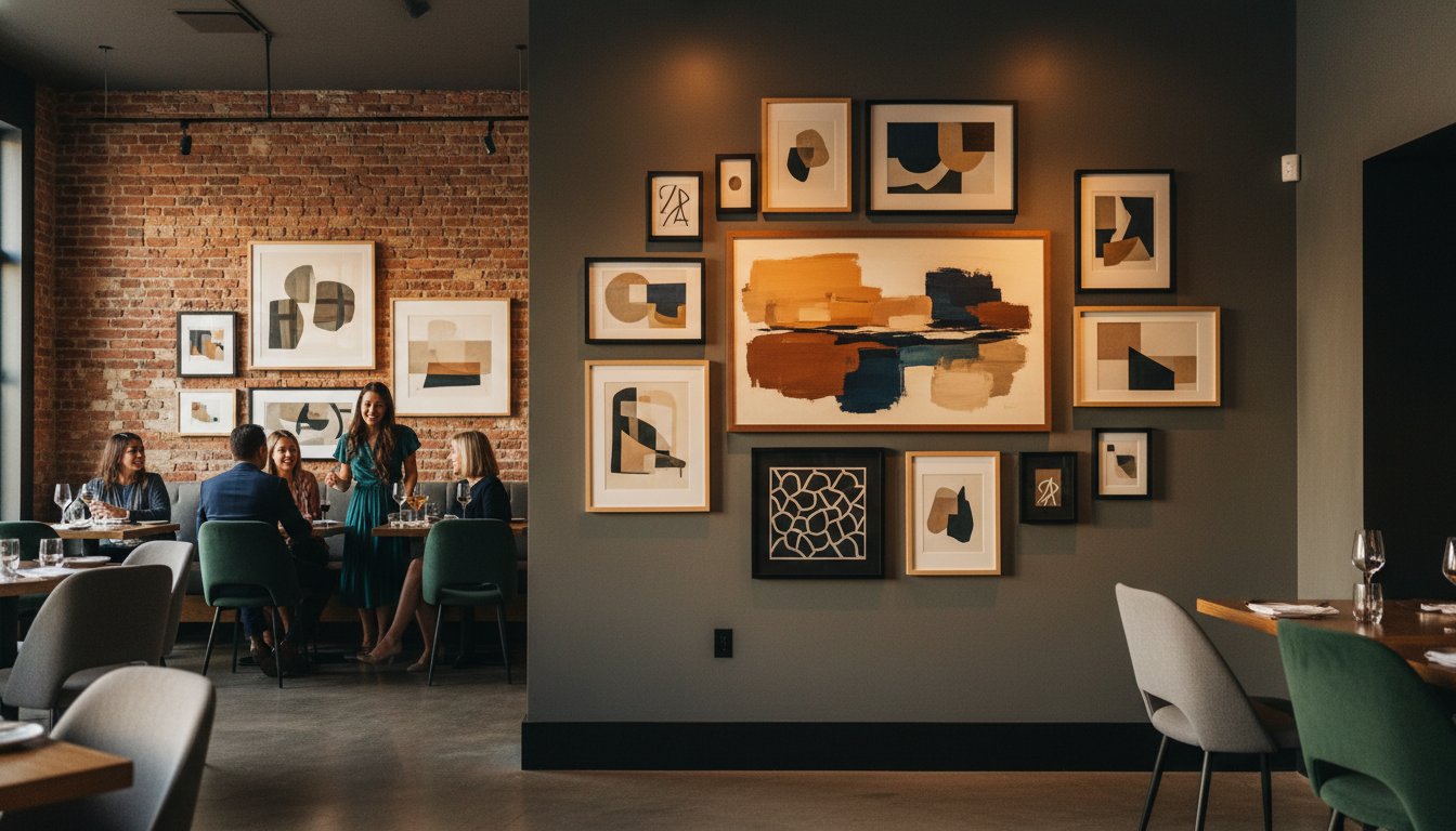 Restaurant and Cafe Art Framing in NJ: The Ultimate Hospitality Decor Guide