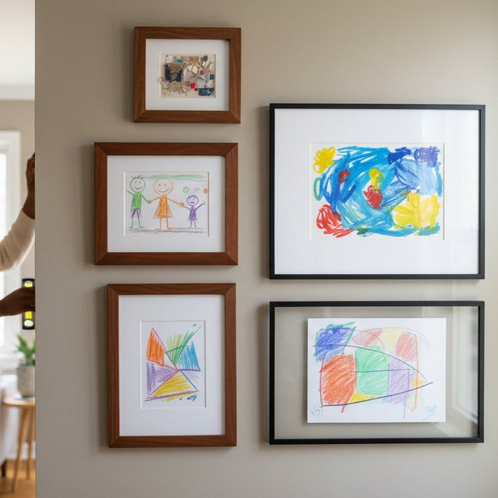 15 Creative Ideas for Framing Kids’ Artwork: From Fridge to Fine Art