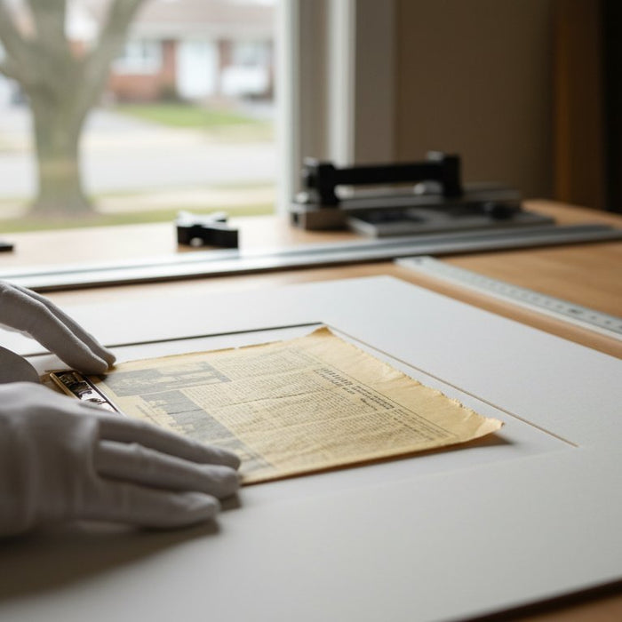 Preserving a Newspaper Article in a Frame: The Ultimate Archival Guide