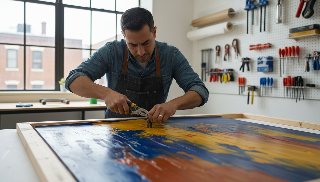 Master Guide to Professional Canvas Stretching: Techniques, Costs, and