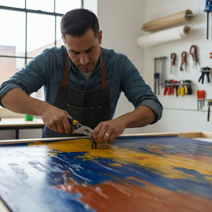 Master Guide to Professional Canvas Stretching: Techniques, Costs, and Styles (2026)