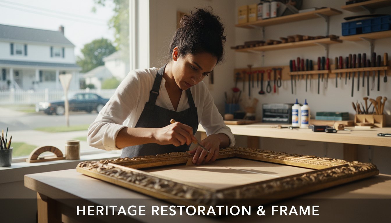 Professional Picture Frame Repair Near Me in NJ: Restore Your Art Today