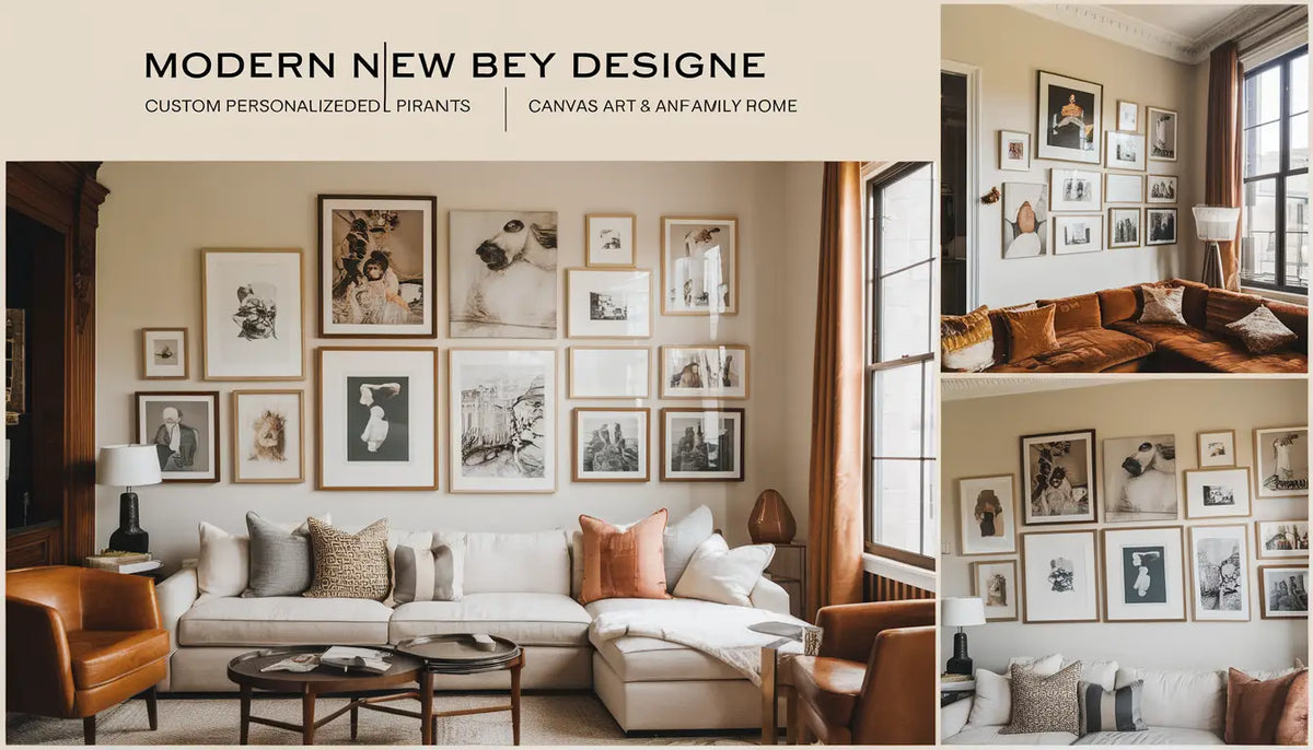 Custom Personalized Picture Frames for Home Decor