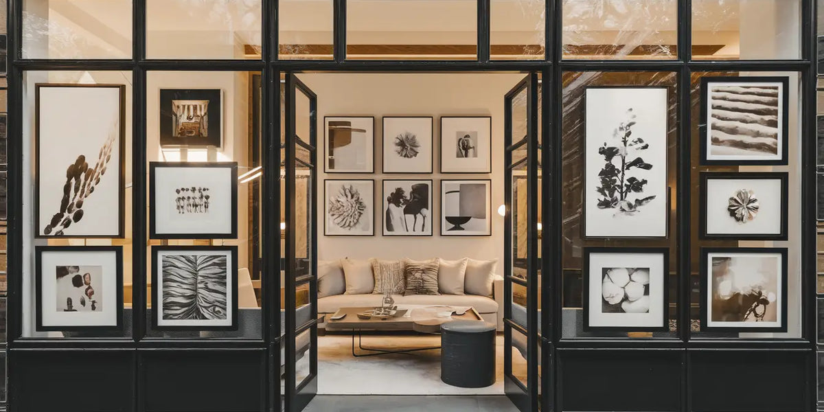 Big Box Frame Large Picture Frames Black: Home & Office Guide