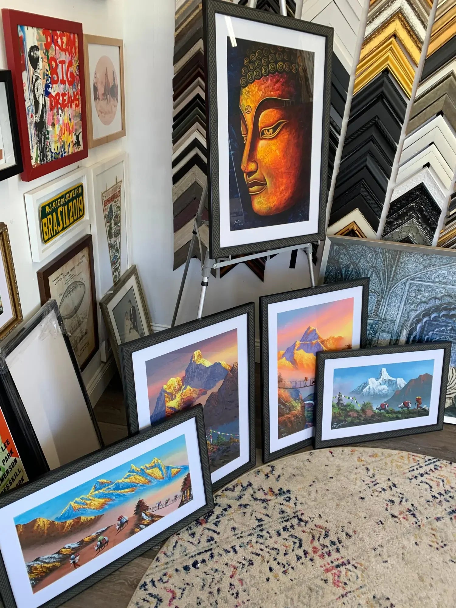 Local Frame shop custom framing vs Michael’s Joanns - Modern Memory Design Picture frames - NJ Frame shop Custom framing