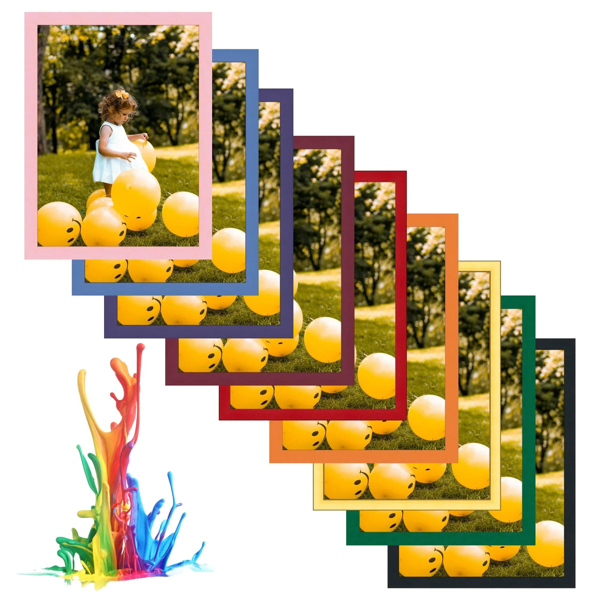 Color Picture Frames | Custom Sizes - Frame Color