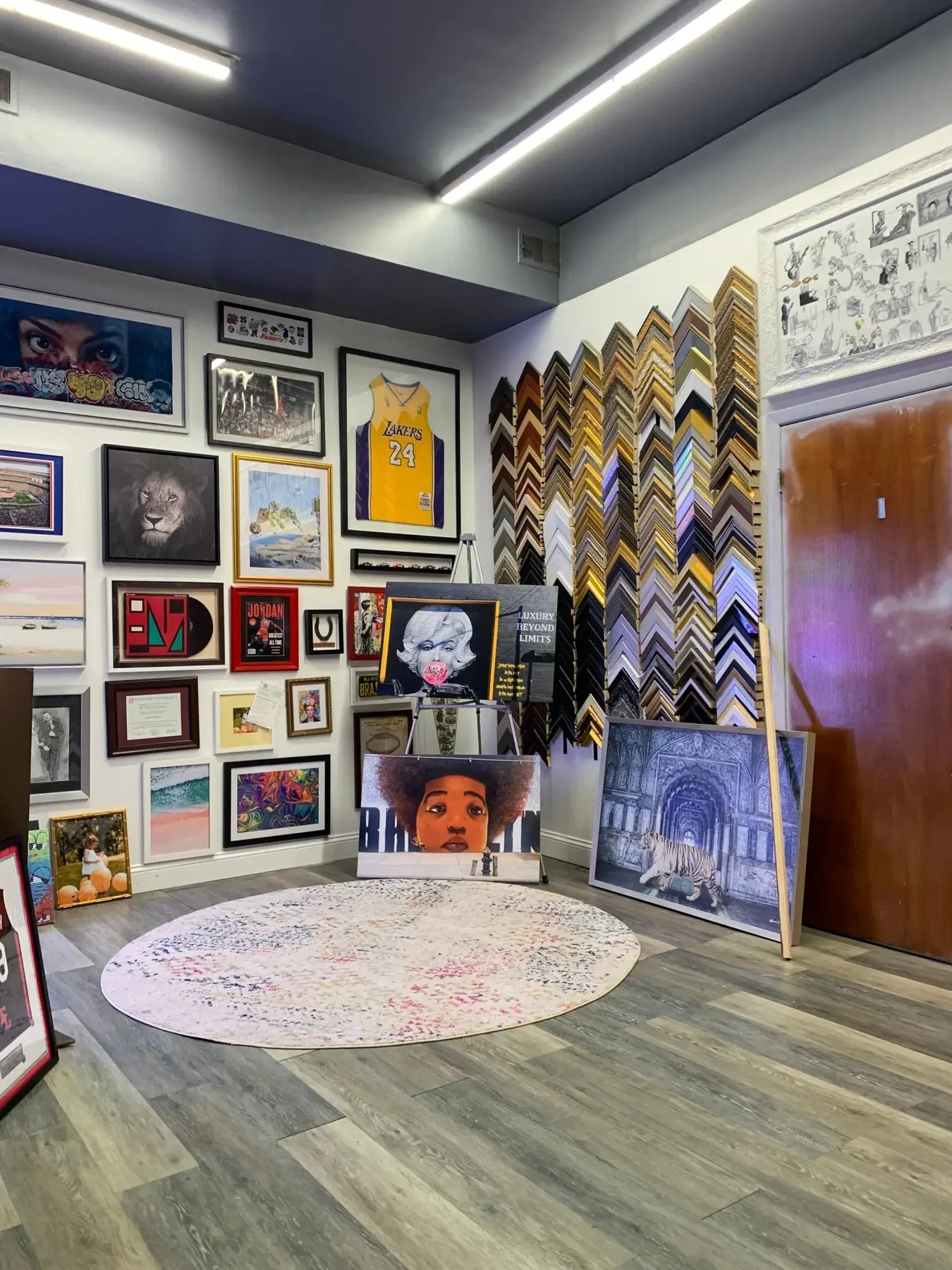 Canvas Stretching Service - New Jersey Frame Shop Custom Framing