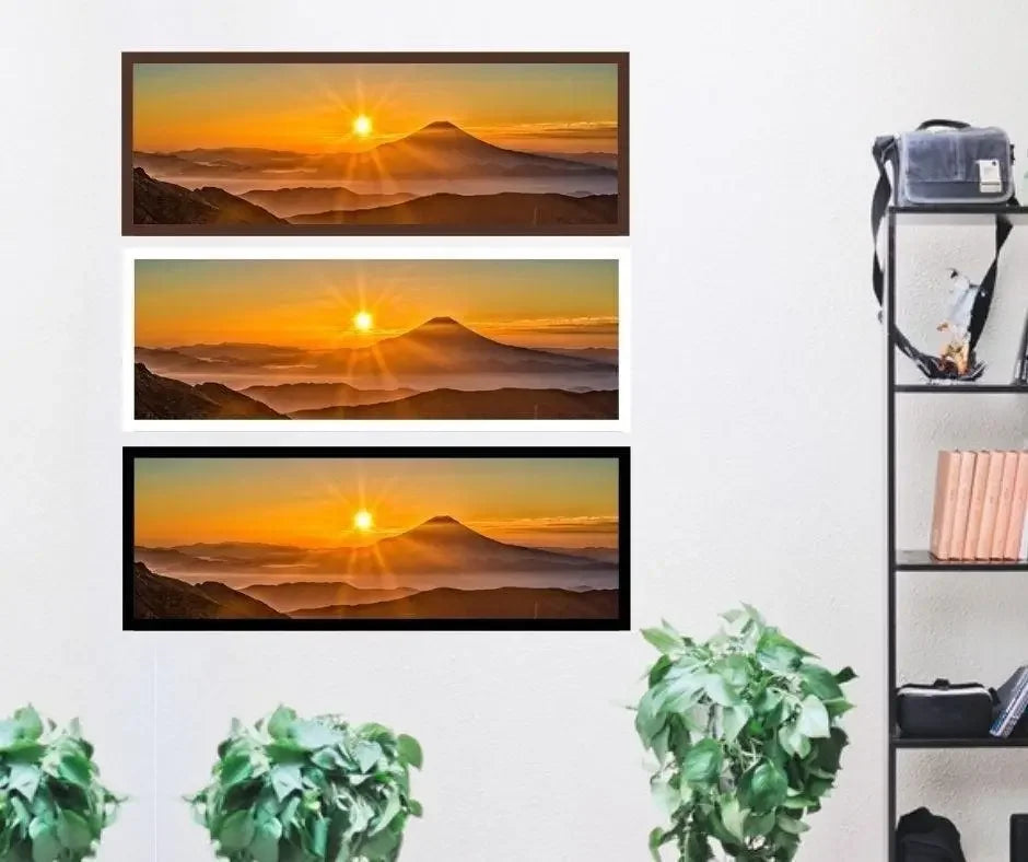 Gallery Wall Panoramic Frames For Poster Prints Custom Framing