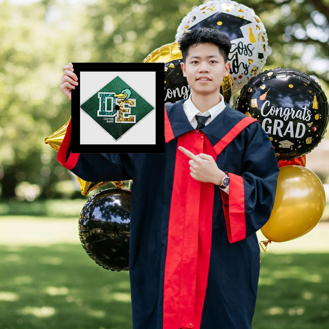 Graduation Photo Framing