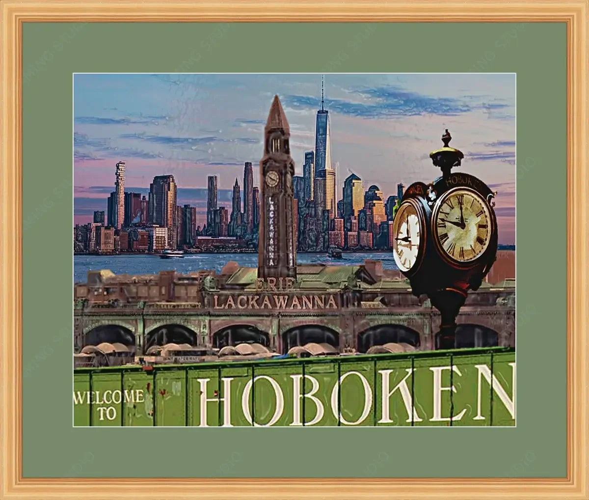 Hoboken Picture Frame Wall Art - Hoboken Frame Shop - New Jersey Frame Shop Custom Framing