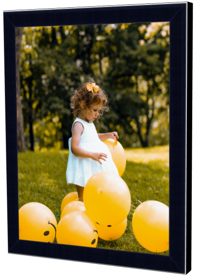 Black Square Picture Frames - Modern Wall Hanging