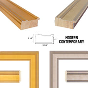 100 Inch TV Picture Frame - Decorative Custom frame for 100 inch TV  Modern Memory Design 