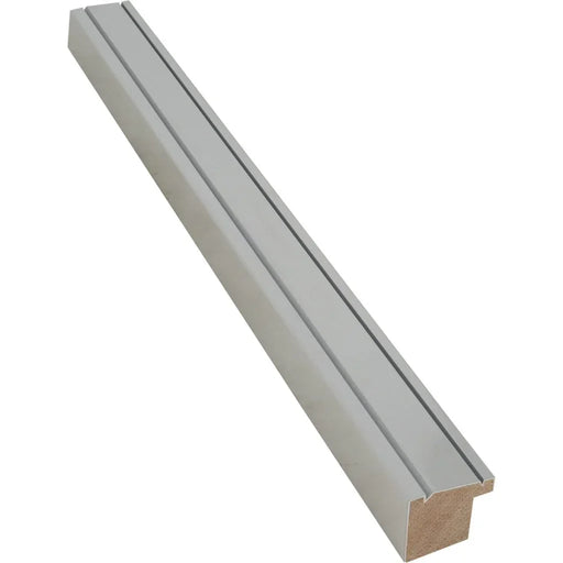 Metallic Silver Picture Frame Industrial Contemporary Modern