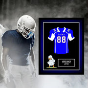 Football Jersey Frame High School Senior Night