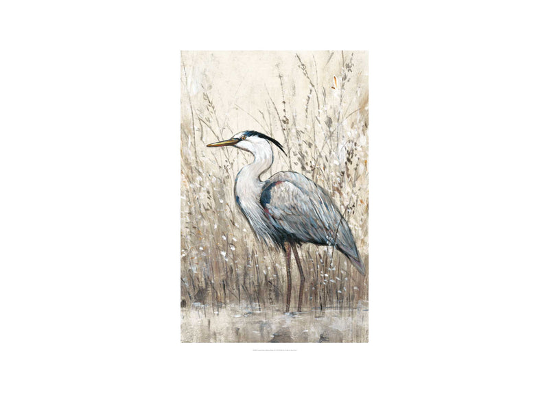 Hunt In Shallow Waters II 20x30 canvas 1.5 deep