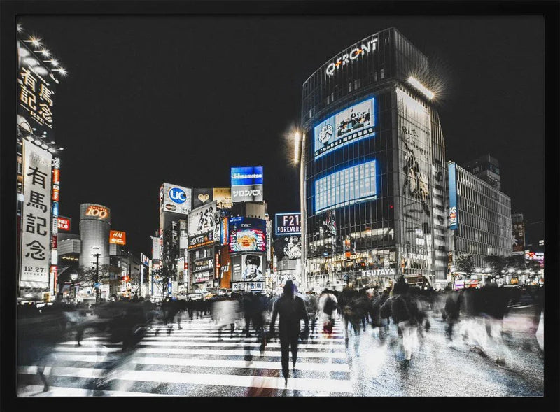 Shibuya Crossing - Carmine Chiriacò Framed Art | Home or Office Art