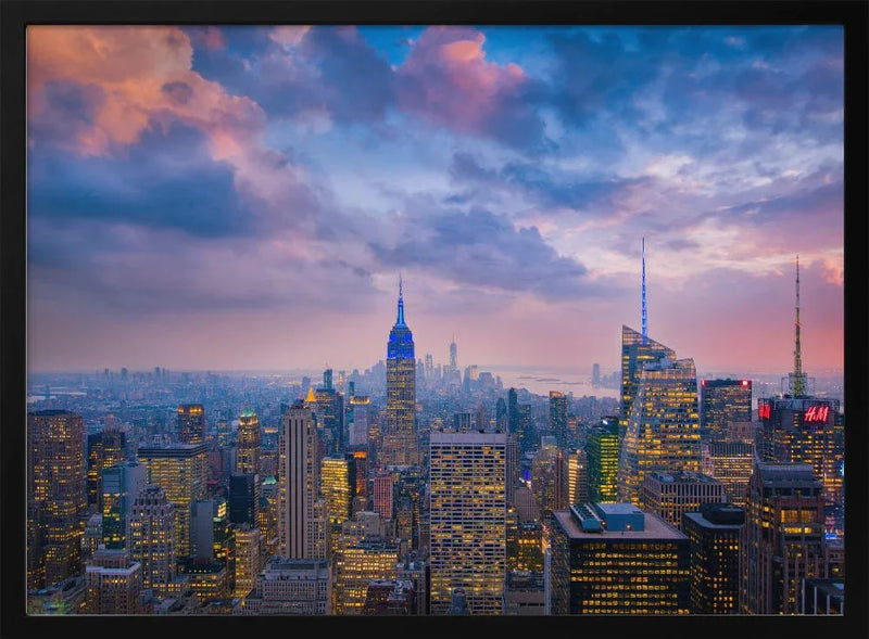 Top of The Rock - Michael Zheng Framed Art | Home or Office Art
