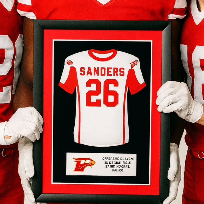 Football Jersey Frame High School Senior Night