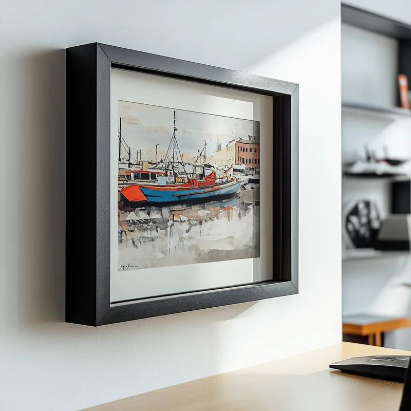 Frame Case Black 12x24 Shadow Box Picture Frame 12 x 24 Display Case Deep