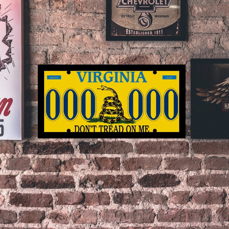 13 x 5 License Plate Frame - Custom Picture Frame for Australia standard 