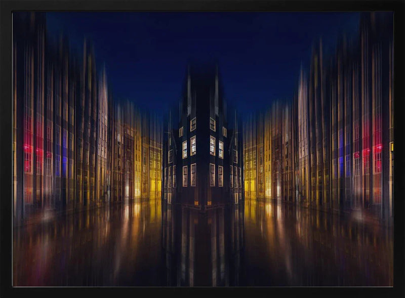 our house in the middle of the street - Stefan Kierek Framed Art | Home or Office Art