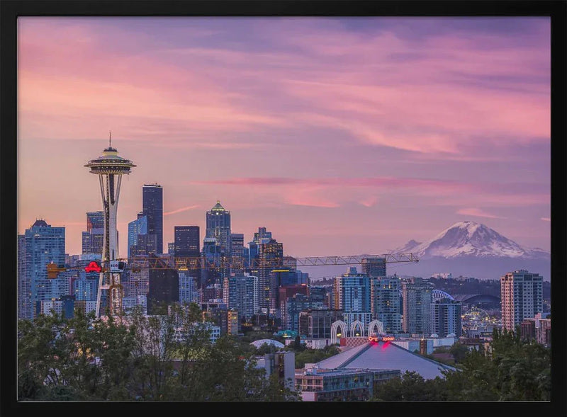 Good Morning, Seattle! - Michael Zheng Framed Art | Home or Office Art