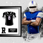 Football Jersey Frame High School Senior Night