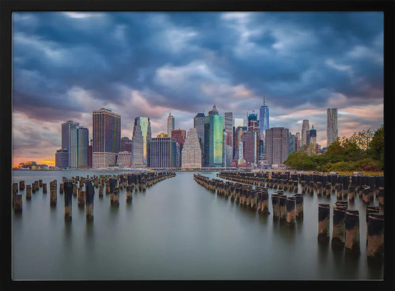 Manhattan Framed Art Michael Zheng | Home or Office Art