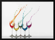 Glass party - Madison Framed Art | Home or Office Art