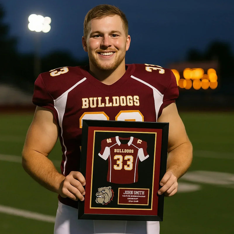 Football Jersey Frame High School Senior Night