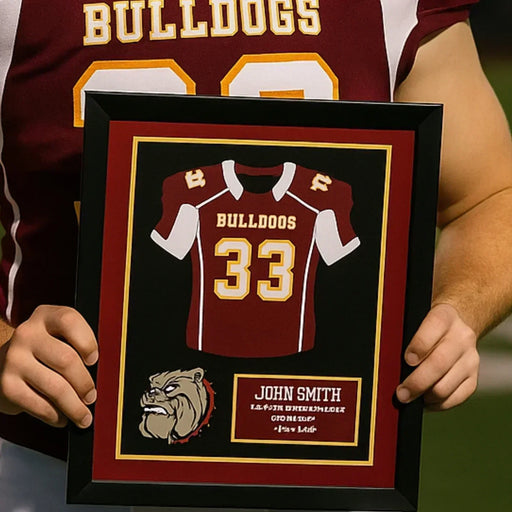 Football Jersey Frame High School Senior Night