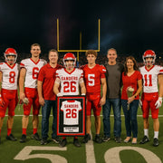 Football Jersey Frame High School Senior Night