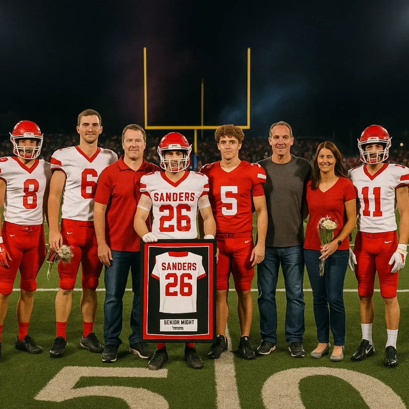 Football Jersey Frame High School Senior Night