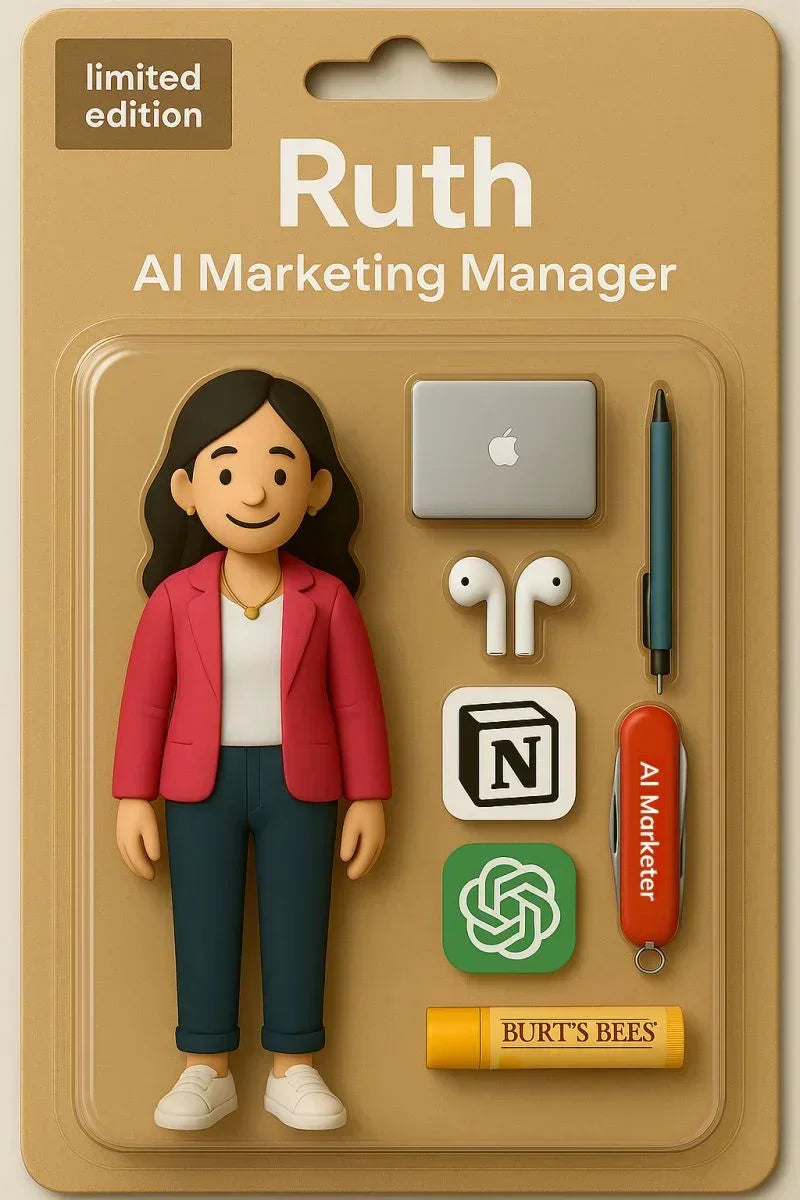 ai toy box Action Figure generator Canvas Wall Art - Fun Gift - Birthday Gift