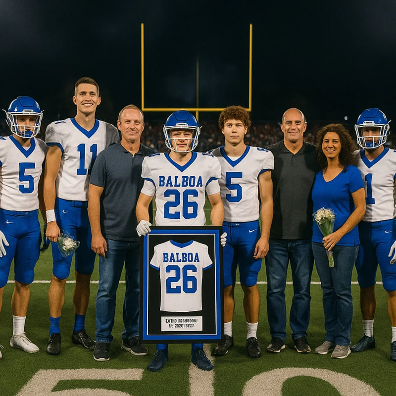 Football Jersey Frame High School Senior Night
