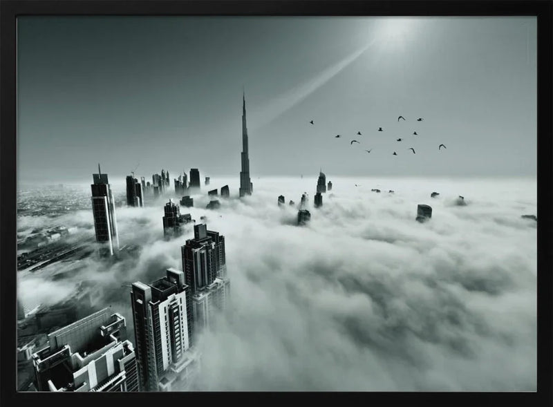 Up up and Above - Naufal Framed Art | Home or Office Art