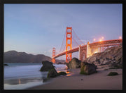 SUNSET BAY Framed Art fegari | Home or Office Art