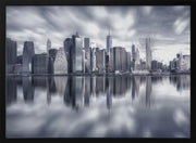 Manhattan Reflection Framed Art Michael Zheng | Home or Office Art