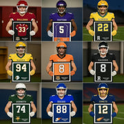 Football Jersey Frame High School Senior Night